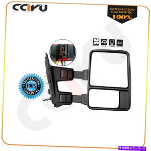 US~[ 08-16 F250-F550̋ȑ̓d͉MLED^[M Mirror Passenger Side For 08-16 F250-F550 Power Heated LED SMOKE Turn Signal