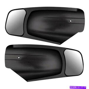US�~���[ �V�{���[�V���o���[�h1500 14-18������~���[�G�N�X�e���V�����Z�b�g�h���C�o�[�Ə�q For Chevy Silverado 1500 14-18 Towing Mirror Extension Set Driver & Passenger�y���s�A���i�z
