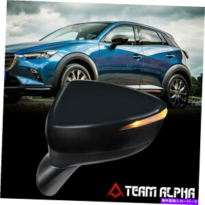 US�~���[ �t�B�b�g2016-2019�}�c�_CX3 [���h���C�o�[��]�p���[�����h�A�J�[�~���[�M�� Fits 2016-2019 Mazda CX3 [Left Driver Side] Power Adjust Door Car Mirror Signal�y���s�A���i�z
