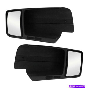 US~[ Ford F-150 04-14 CIPAhCo[Əȑ̂~[GNXeVZbg For Ford F-150 04-14 CIPA Driver & Passenger Side Towing Mirror Extension Set