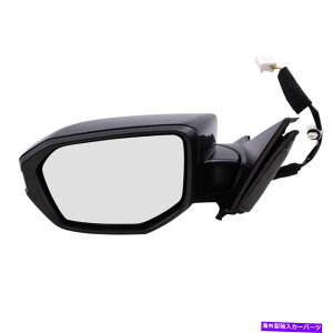 USミラー パワードアミラーは17-19ホンダシビックセダン19シビッククーペドライバーサイド加熱 Power Door Mirror fits 17-19 Honda Civic Sedan 19 Civic Coupe Driver Side Heated