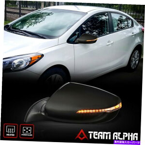 US�~���[ �t�B�b�g2014-2016 Kia Forte [���h���C�o�[��] OE�X�^�C���q�[�g+�p���[+�V�O�i���~���[ Fits 2014-2016 Kia Forte [Left Driver Side] OE Style Heated+Power+Signal Mirror�y���s�A���i�z