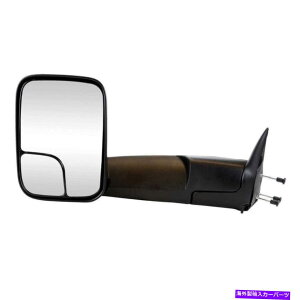 US�~���[ 1994-1999 2000 2001 Dodge Ram 1500 2500 3500�}�j���A�������h���C�o�[�T�C�h�~���[ For 1994-1999 2000 2001 Dodge Ram 1500 2500 3500 Manual Tow Driver Side Mirror