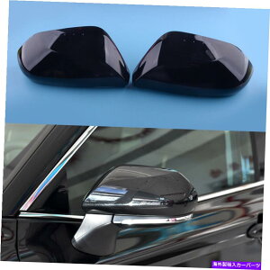 US~[ g^J2018-20ɓKubNyATChobNhAEBO~[Jo[Jo[Jo[Lbv Black Pair Side Rearview Door Wing Mirror Cover Cap Fit For Toyota Camry 2018-20