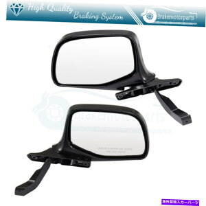 US~[ 1992N1997ÑtH[hF150-450V[YP/U}jAtH[h̃yAN}jA~[ Pair Chrome Manual Mirrors For 1992-1997 Ford F150-450 SERIES P/U Manual Fold