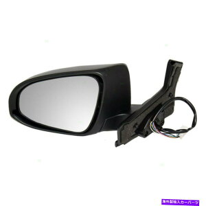 US~[ g^vEXC 2012-2018hA~[hCo[TCh|蓮܂肽|M For Toyota Prius C 2012-2018 Door Mirror Driver Side | Manual Folding | Heated