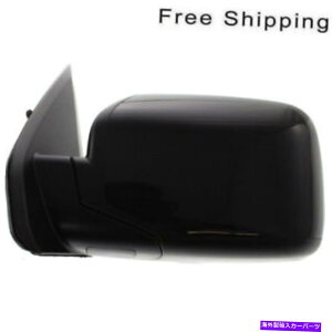 US�~���[ LH�T�C�h�e�N�X�`���u���b�N�p���[�~���[�t�B�b�g�z���_�p�C���b�gHO1320248 LH Side Textured Black Power Heated Mirror Fits Honda Pilot HO1320248�y���s�A���i�z