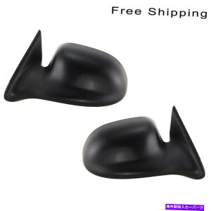 US~[ 2̃eNX`ubNM~[LHRHTChZbg_bW_R^fS LH & RH Side Set Of 2 Textured Black Non-Heated Mirror Fits Dodge Dakota Durango