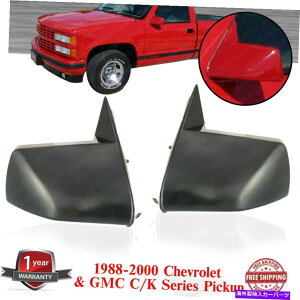 US~[ 1988-00V{[GMC C/KV[YsbNAbv2PCS~[}jAtH[hyCg\ 2Pcs Mirror Manual Fold Paintable For 1988-00 Chevrolet & GMC C/K Series Pickup