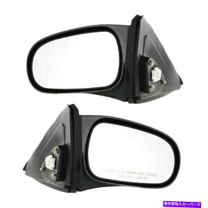 US�~���[ 2�̃h���C�o�[�Ə���ȑ��̐V�����~���[�Z�b�gHO1321102 HO1320102�N�[�y�y�A New Mirrors Set of 2 Driver and Passenger Side HO1321102 HO1320102 Coupe Pair�y���s�A���i�z