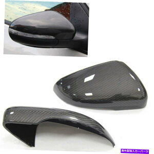 USミラー 2011-2015 2012年のカーボンファイバードアサイドミラーキャップ2012ゴルフMK6 /トゥーラン交換 Carbon Fiber Door Side Mirror Caps For 2011-2015 2012 Golf Mk6 / Touran Replace