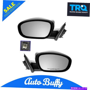US~[ TRQ~[ubNeNX`p[LHRHEyAZbgtBbg300}Oi TRQ Mirrors Black Textured Power LH Left RH Right Pair Set Fits 300 Magnum