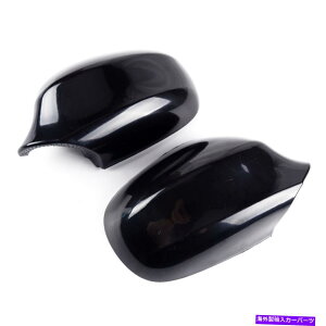 US~[ BMW E90 E91 3V[Y323i 328i 335d 335iɃTChEBO~[Jo[LbvgtBbg Side Wing Mirror Cover Cap Trim Fit For BMW E90 E91 3 Series 323i 328i 335d 335i