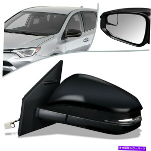 US�~���[ 16-18�g���^RAV4 OE�X�^�C���̃p���[+���M+�M���h���C�o�[�����̃h�A�~���[ Fit 16-18 Toyota Rav4 OE Style Power+Heated+Signal Driver Left Side Door Mirror�y���s�A���i�z