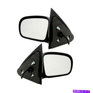 US�~���[ �V�����h�A�~���[�̃y�A�V�{���[�L���o���GLS 2.4L 2002 GM1321149 10362464 NEW PAIR OF DOOR MIRRORS FITS CHEVROLET CAVALIER LS 2.4L 2002 GM1321149 10362464�y���s�A���i�z