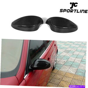 US~[ BMW E90 325i 328i 330i 335i 2006-2008TCh~[Jo[LbvJ[{t@Co[ Fits BMW E90 325i 328i 330i 335i 2006-2008 Side Mirror Covers Cap Carbon Fiber