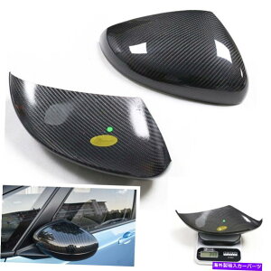 US~[ 2020z_tBbgGR9̂߂̎Ԃ̍ATCh~[Jo[VFLbvgǉI Car Black Rear Side Mirror Cover Shell Caps Trim For 2020 Honda Fit GR9 Add On