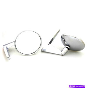 US~[ I[h[rPbg1957-1958X[p[88yANtF_[hA~[Zbg2 OLDSMOBILE ROCKET 1957-1958 SUPER 88 PAIR CHROME FENDER DOOR MIRROR SET 2 PIECES