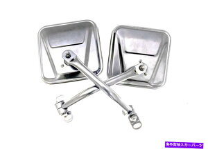 US~[ Rampage 7417TCh~[Zbg59-86 CJ5 CJ7ɓK܂ Rampage 7417 Side Mirror Set Fits 59-86 CJ5 CJ7