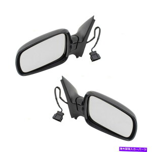 US~[ VyAp[TCh~[tHNX[QStWFb^WF4p̓ȃKX New Pair Power Side Mirrors Heated Clear Glass for Volkswagen Golf Jetta Gen 4