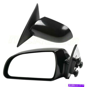 US~[ 2006N2010Ñ~]ubNtBbgq_C\i^yATCh~[p[M MIROZO Black Fits For 2006-2010 Hyundai Sonata Pairs Side Mirrors Power Heated