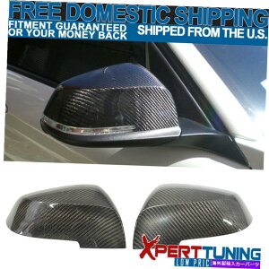 US~[ tBbg10-21 BMW 3V[YF30TChJ[{~[Jo[qhCo[ Fits 10-21 BMW 3 Series F30 Side Carbon Mirror Cover Passenger Driver