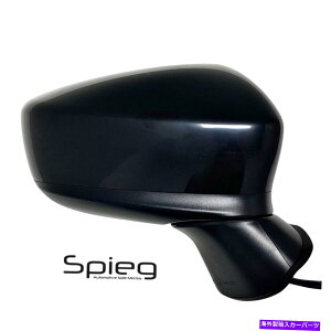 US�~���[ 2014�N����2016�N�̃T�C�h�~���[�}�c�_3 Side Mirror for 2014-2016 MAZDA 3 with Power Blind Spot Black Passenger Side�y���s�A���i�z