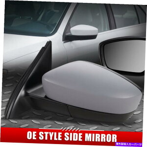 US�~���[ 11-18��VW Jetta OE�X�^�C���p���[+���M�h���C�o�[���T�C�h�h�A�~���[�O���[ FOR 11-18 VW JETTA OE STYLE POWERED+HEATED DRIVER LEFT SIDE DOOR MIRROR GRAY�y���s�A���i�z