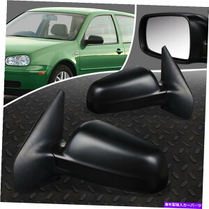 US~[ 99-07VWStJetta OEX^Cp[+MyA㕔r[TChhA~[ FOR 99-07 VW GOLF JETTA OE STYLE POWERED+HEATED PAIR REAR VIEW SIDE DOOR MIRROR