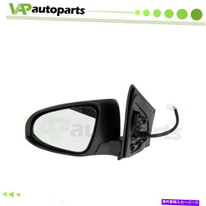 US�~���[ 16-18�g���^�I�[���X/�J���[���C���u���b�N���M�M���d�͐܂肽����lh�T�C�h�~���[ Fits 16-18 Toyota Auris/Corolla IM Black Heated Signal Power Fold LH Side Mirror