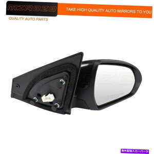 US~[ 2017-2018̃~]q_CGg}jAtH[hubNp[ETCh~[ MIROZO For 2017-2018 Hyundai Elantra Manual Fold Black Power Right Side Mirror