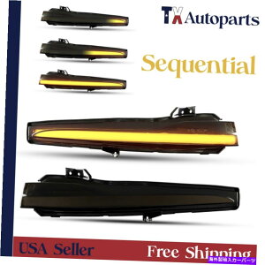 US~[ ZfXW205 W222 X253 W167yA~[V[PV^[VOiCgX[N For Mercedes W205 W222 X253 W167 PAIR Mirror Sequential Turn Signal Light Smoked