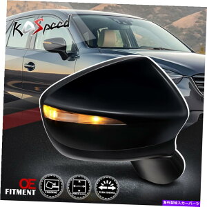 US~[ 15-16}c_CX-5̉Eq̓d^[VOiAr[~[ Right Passenger Side Powered Turn Signal Rear View Mirror for 15-16 Mazda CX-5