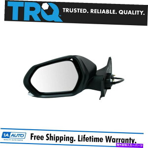 US~[ Prius̃LbvLHɍ킹TRQ~[p[}jAtH[heNX`x[XyCg TRQ Mirror Power Heat Manual Fold Textured Base Paint to Match Cap LH for Prius