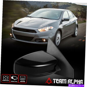 US~[ 2016 Dodge Dart [Eȑ] OEX^C̃p[+M~[ Fits 2016 Dodge Dart [Right Passenger Side] OE Style Power Adjust+Heated Mirror
