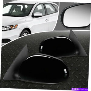 USミラー 10-13のkia forteペアOEスタイルマニュアル調整サイドリアビュードアミラー FOR 10-13 KIA FORTE PAIR OE STYLE MANUAL ADJUSTMENT SIDE REAR VIEW DOOR MIRROR