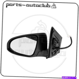 US�~���[ 16-18�̃g���^�I�[���X/�J���[���C���������M�M���d�͐܂肽����lh�T�C�h�~���[ For 16-18 Toyota Auris/Corolla IM Black Heated Signal Power Fold LH Side Mirror