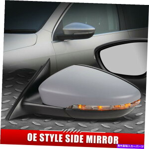 US�~���[ 12 VW Passat OE�X�^�C���̓���+���M+�^�[���M���h���C�o�[���T�C�h�~���[ FOR 12 VW PASSAT OE STYLE POWERED+HEATED+TURN SIGNAL DRIVER LEFT SIDE MIRROR�y���s�A���i�z