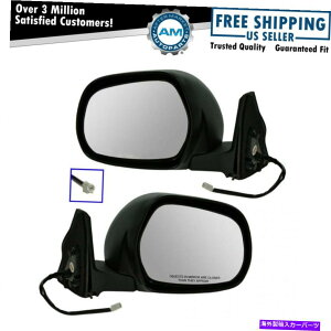 US~[ p[TChr[~[ƉEyA03-09g^4runnerɃZbg Power Side View Mirrors Left & Right Pair Set for 03-09 Toyota 4Runner