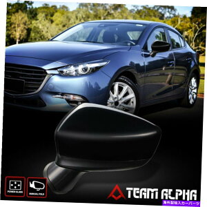 US�~���[ �t�B�b�g2017-2018�}�c�_3 [���h���C�o�[��] OE�X�^�C���p���[�����h�A�~���[ Fits 2017-2018 Mazda 3 [Left Driver Side] OE Style Powered Adjust Door Mirror�y���s�A���i�z