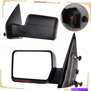 US~[ 2004-06 Ford F150sbNAbv̂߂ɉMꂽq̂~[}jAtH[h Passenger Side Towing Mirror Manual Fold Heated For 2004-06 Ford F150 Pickup