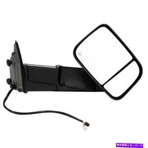 USミラー 1x RH(助手席側)けん引鏡の吸収煙がRAM 1500 2011モデルのターンターン 1x RH (Passenger Side) Towing Mirrors Smoke LED Turn For Ram 1500 2011 Model