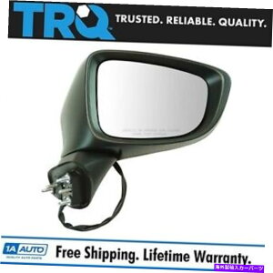 US~[ TRQGNXeAp[~[Mw/^[VOiubNRH RFTCh}c_6 new TRQ Exterior Power Mirror Heated w/ Turn Signal Black RH RF Side for Mazda 6 New