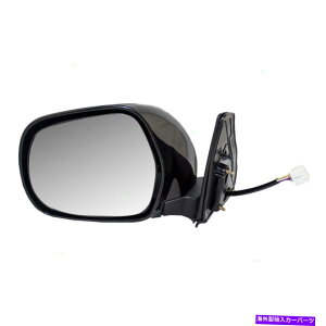 US~[ 03-09NTXGX470̐VhCo[p[TCh~[KXnEWO New Drivers Power Side Mirror Glass Housing Heated Memory for 03-09 Lexus GX470