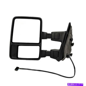 US~[ 2008-2016 F-450 LHihCo[jLEDM~[̓d͉M Power Heated For 2008-2016 F-450 LH (Driver Side) LED Signal Towing Mirror