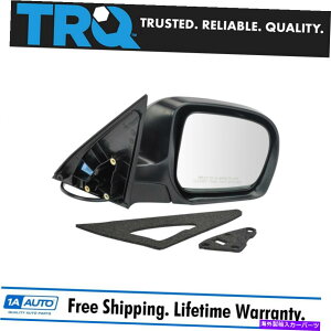 US~[ TRQp[X[XubN~[ȑERH09-10XotHX^[ TRQ Power Smooth Black Mirror Passenger Side Right RH for 09-10 Subaru Forester