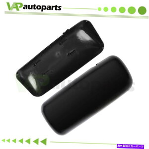 US~[ LH+RHTChyAhA~[Jo[ubNtBbg08-16P[XT660 T600 T370 T170 LH+RH Side Pair Door Mirrors Cover Black Fits 08-16 Kenworth T660 T600 T370 T170
