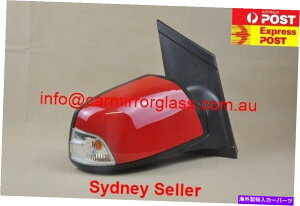 US�~���[ �t�H�[�h�t�H�[�J�X�̃h�A�~���[Ls.lt 6/2005-4/2009�E���i�ԁA�u�����J�[�t�� DOOR MIRROR FOR FORD FOCUS LS.LT 6/2005 - 4/2009 Right SIDE (RED, WITH BLINKER