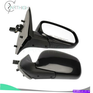 US~[ 1998-02̃J[^EJ[̓p[A܂肽܂ꂽXW1Z17682AAyA For 1998-02 Lincoln Towncar Mirrors Power , Fold Heated Black XW1Z17682AA Pair