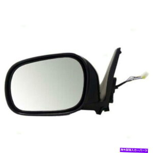 US~[ 02-06 XL7Ar[hA~[p[}jA܂肽ݍ For 02-06 XL7 Rear View Door Mirror Power Heat Manual Folding Textured Left Side